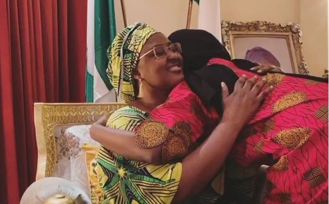 Coronavirus: Buhari’s daughter steps out of isolation after 14 days [Photo]